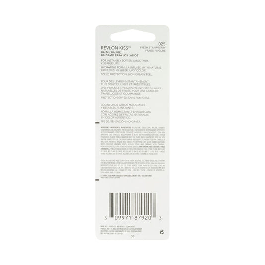 Revlon Kiss Fresh Strawberry Balm - 2.6g