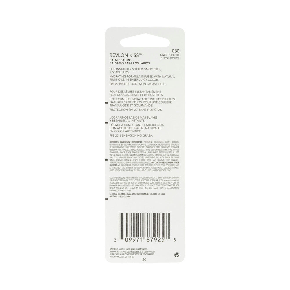 Revlon Kiss Sweet Cherry Balm - 2.6g
