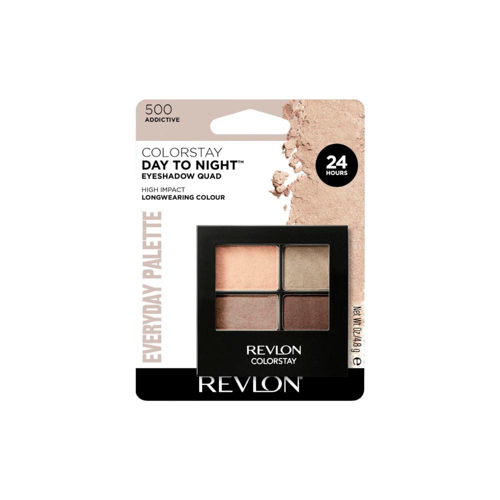 Revlon Colorstay #001 Addictive Quad Eyeshadow - 4.8g