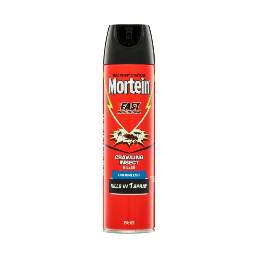 Mortein Fast Knockdown Crawling Insect Killer Odourless - 350g