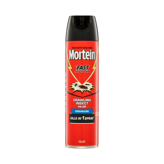 Mortein Fast Knockdown Crawling Insect Killer Odourless - 350g