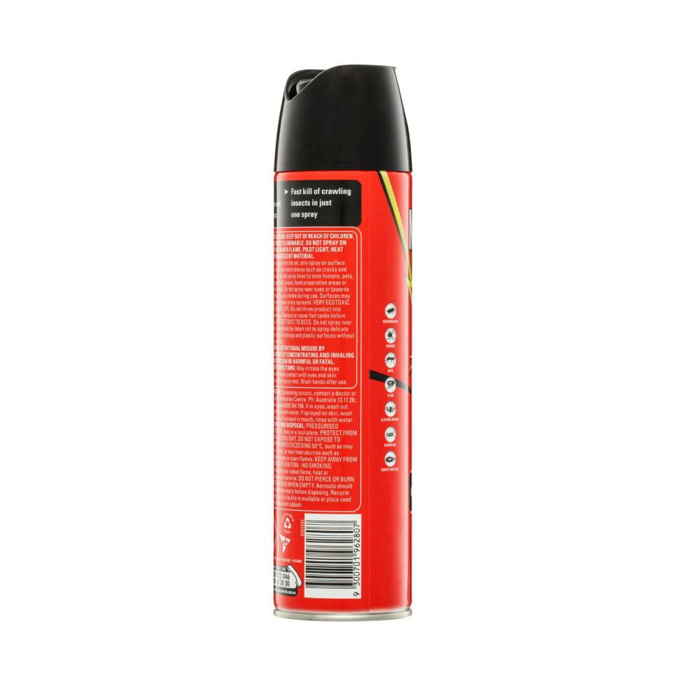 Mortein Fast Knockdown Crawling Insect Killer Odourless - 350g
