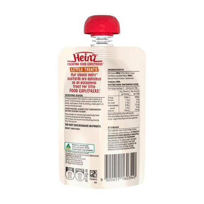 Heinz Vanilla Custard Pouch 6+ Months - 120g