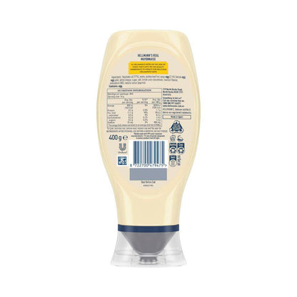 Hellmann's Squeeze Real Mayonnaise - 400g