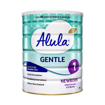 Alula Gentle Newborn 0-6 Months Infant Formula - 900g
