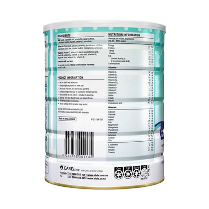 Alula Gentle Newborn 0-6 Months Infant Formula - 900g