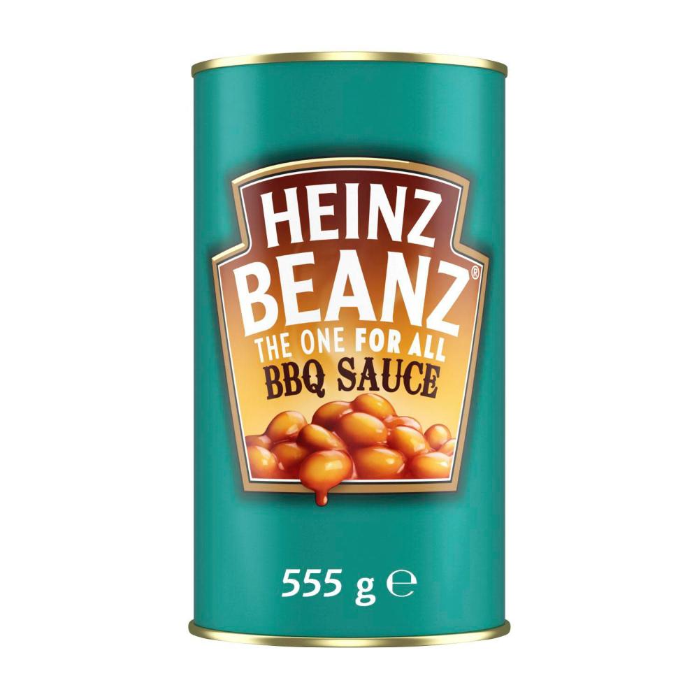 Heinz Baked Beans In BBQ Sauce Beans - 555g