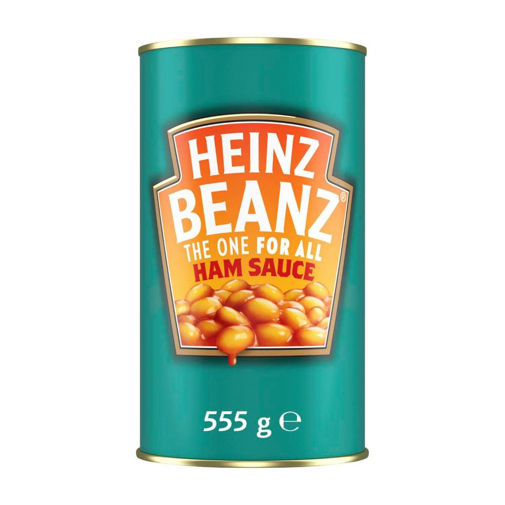 Heinz Baked Beans in Ham Sauce Beans - 555g