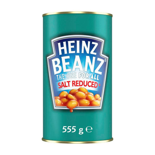 Heinz Baked Beans Salt Reduced Beans - 555g
