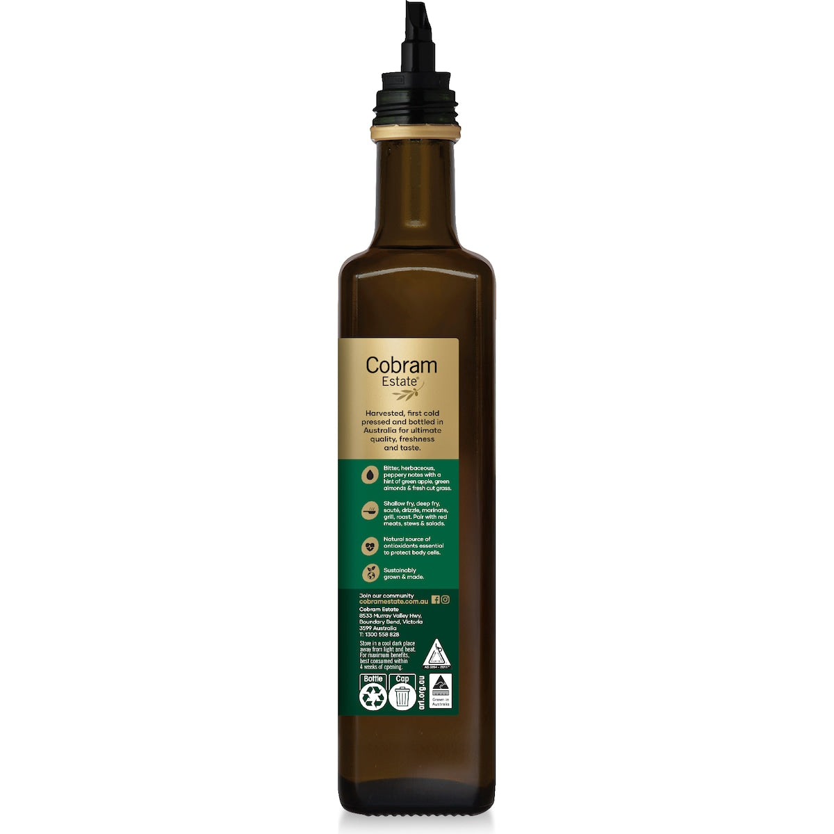 Cobram Estate Extra Virgin Rich & Robust Olive Oil 375ml
