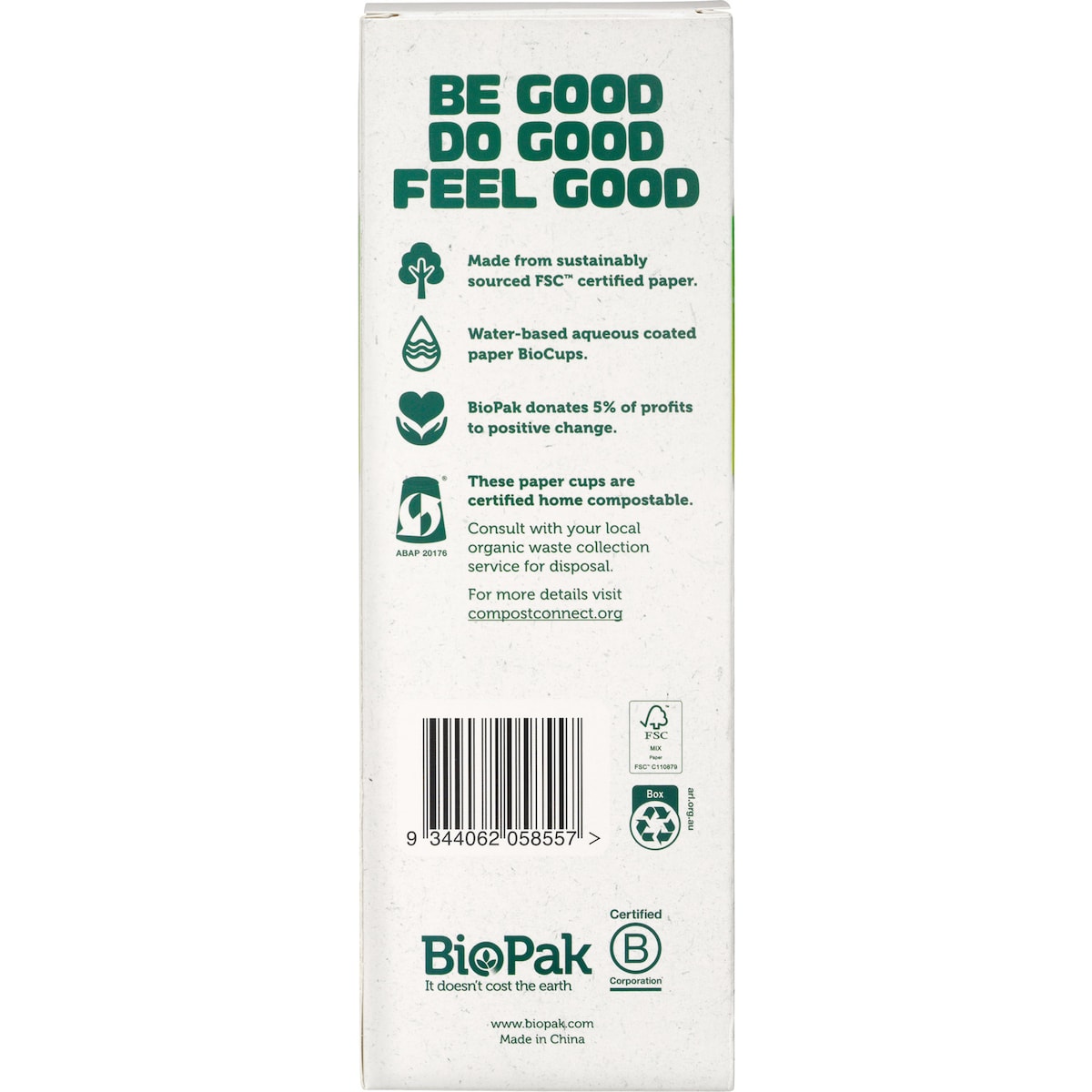 Biopak Art Series Paper Cups Paper Cups Small 295ml 25 Pack