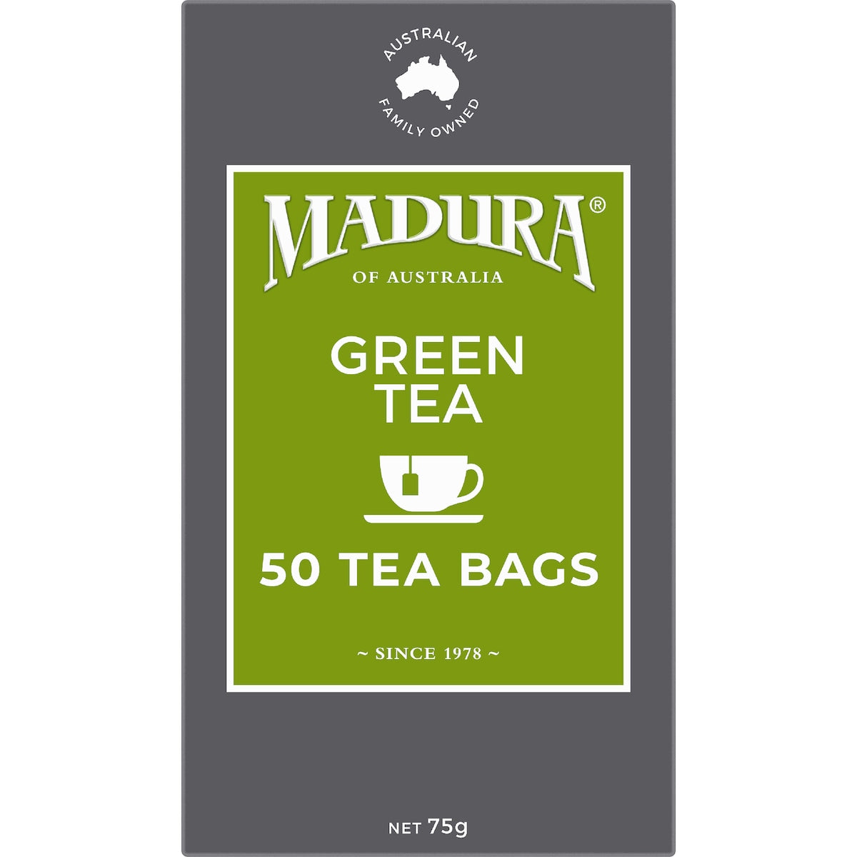 Madura Green Tea Bags 50 Pack