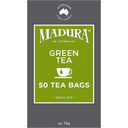 Madura Green Tea Bags 50 Pack