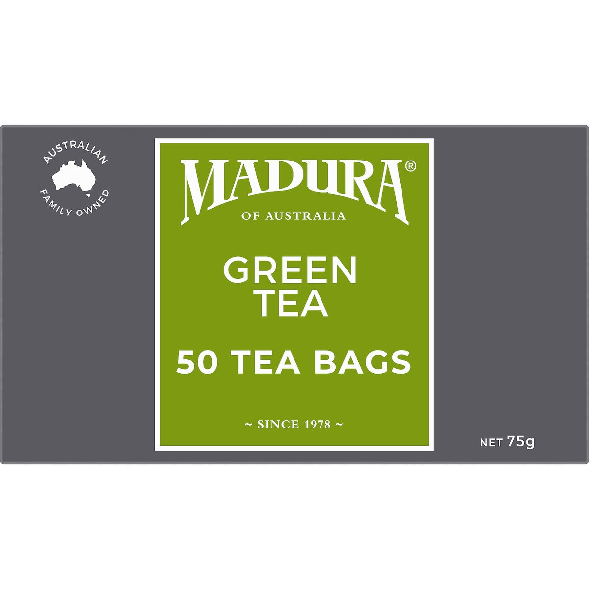 Madura Green Tea Bags 50 Pack