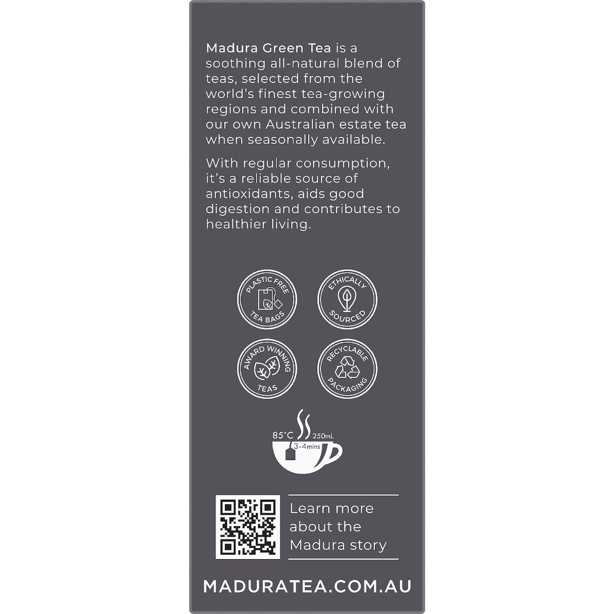 Madura Green Tea Bags 50 Pack