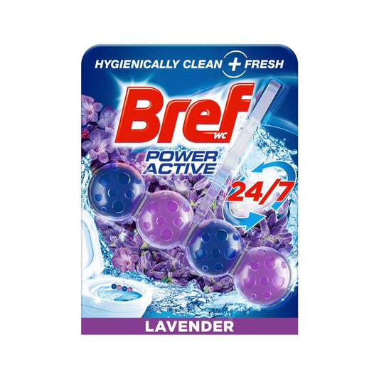 Bref Power Active Rim Block Lavender Toilet Cleaner - 50g