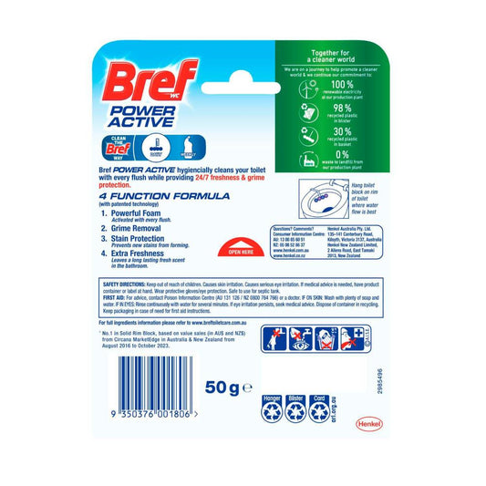 Bref Power Active Rim Block Lavender Toilet eaner - 50g