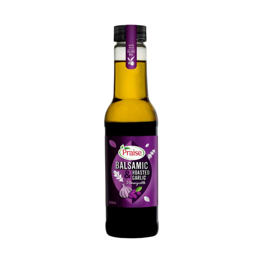 Praise Deli Style Balsamic & Roasted Garlic Vinaigrette - 250mL