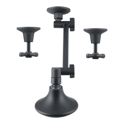 Mondella Cadenza Matte Black 1/2 Turn All Directional Shower Set