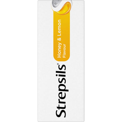 Strepsils Double Antibacterial Soothing Throat Lozenge Honey & Lemon 36 Pack