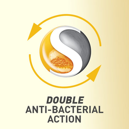 Strepsils Double Antibacterial Soothing Throat Lozenge Honey & Lemon 36 Pack