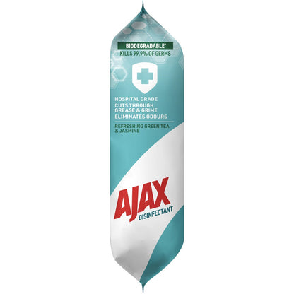 Ajax Disinfectant Cleaning Wipes Green Tea & Jasmine 110 Pack