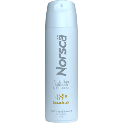 Norsca Aerosol Deodorant Salt Bush & Coconut 130g