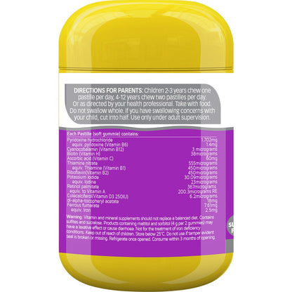 Nature's Way Kids Smart Vita Gummies Multivit + Iron Pastilles 40 pack