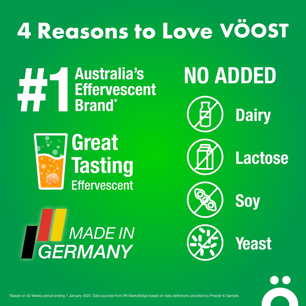 Voost Plus Mental Focus Orange Effervescent Tablets 20 Pack
