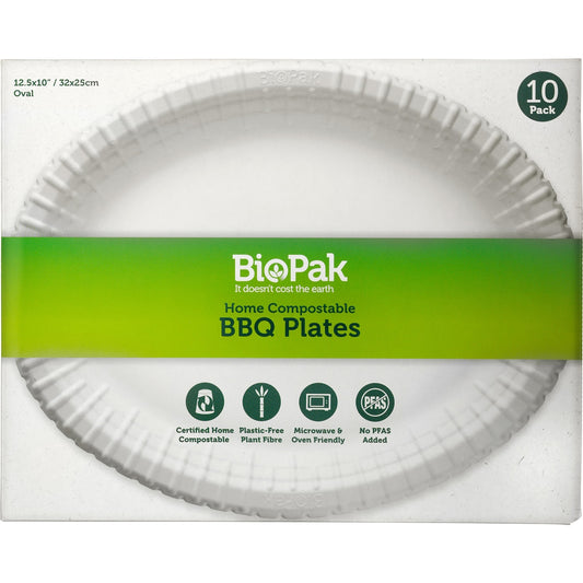 Biopak Bbq Plates Bbq Plates 10 Pack