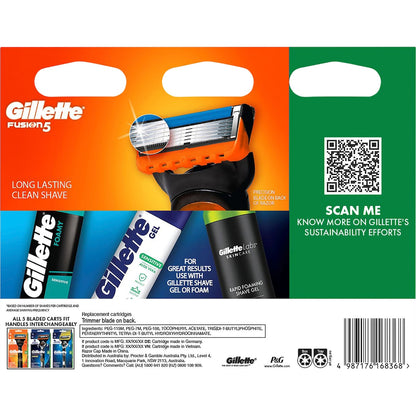 Gillette Fusion 5 Razor Blades Replacement Cartridges 12 Pack