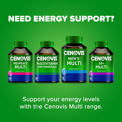 Cenovis Mens Once Daily Multivitamin Capsules 50 Pack