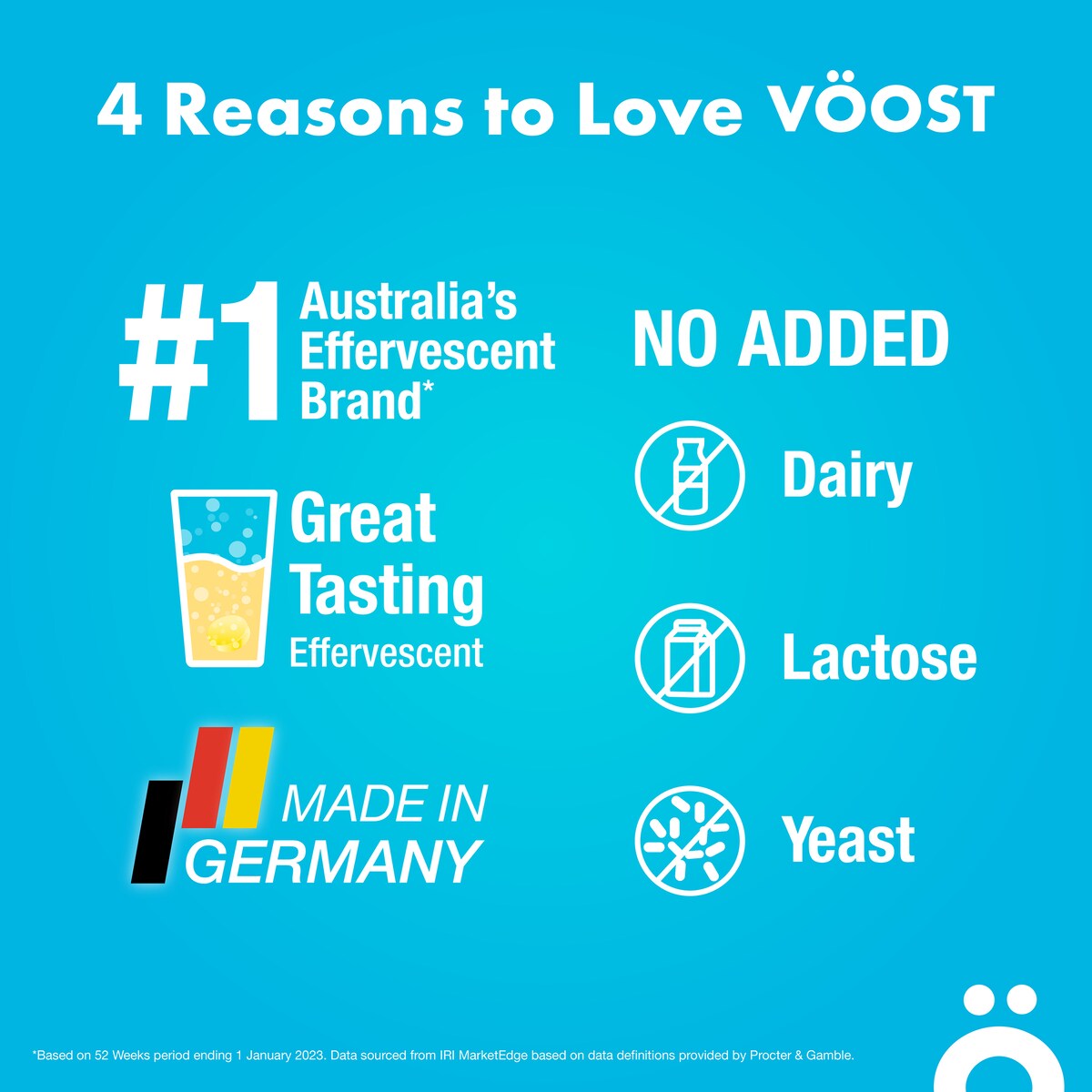 VOOST Magnesium Forte Lemon Effervescent Tablets 10 pack