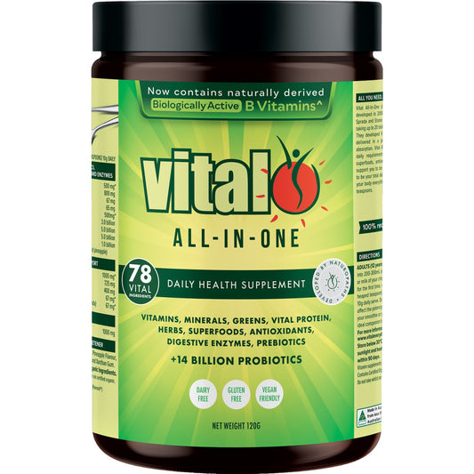 Vital Greens All-In -One Daily Health Supplement 120g