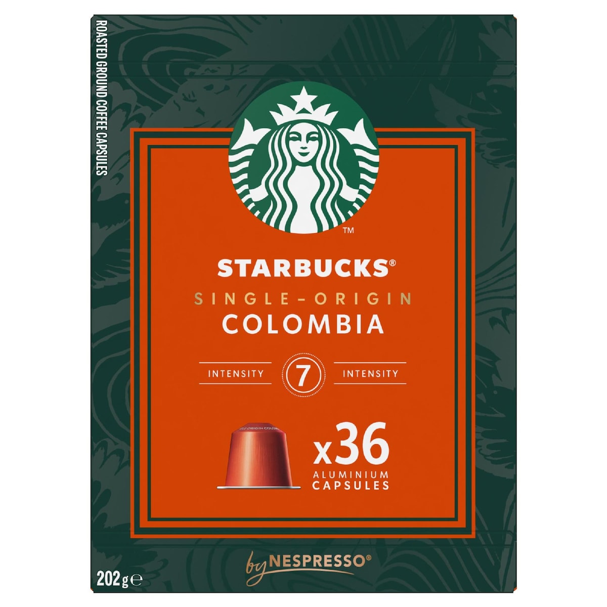 Starbucks By Nespresso Colombia Coffee Pods 36 Pack