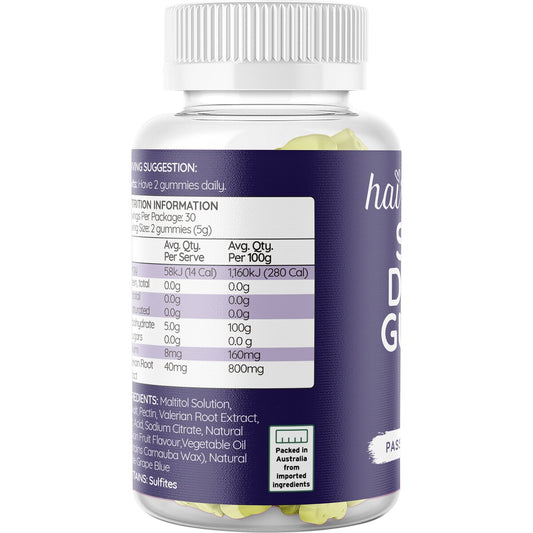 Haircarebear Sweet Dreams Gummies Passionfruit 60 Pack