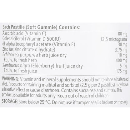 Natures Way Adult Vita Gummies Triple Immune Support Pastilles 50 pack