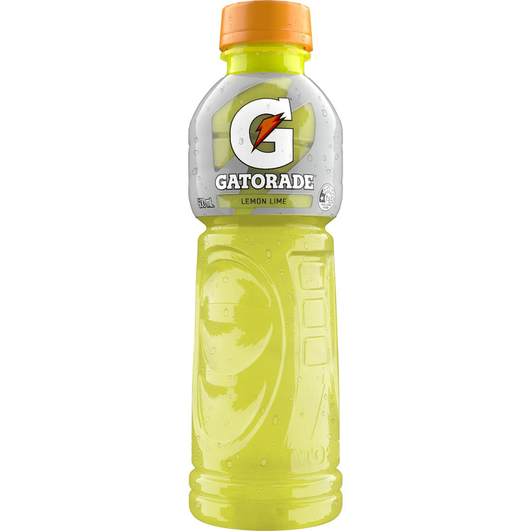 Gatorade Sports Drinks Lemon Lime Electrolyte Hydration Bottle 600mL