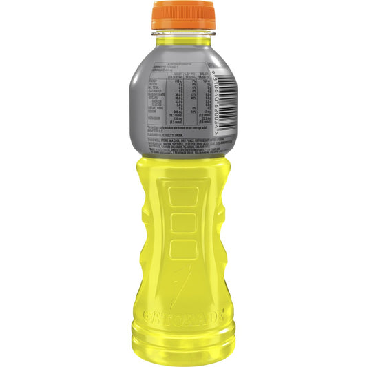 Gatorade Sports Drinks Lemon Lime Electrolyte Hydration Bottle 600mL