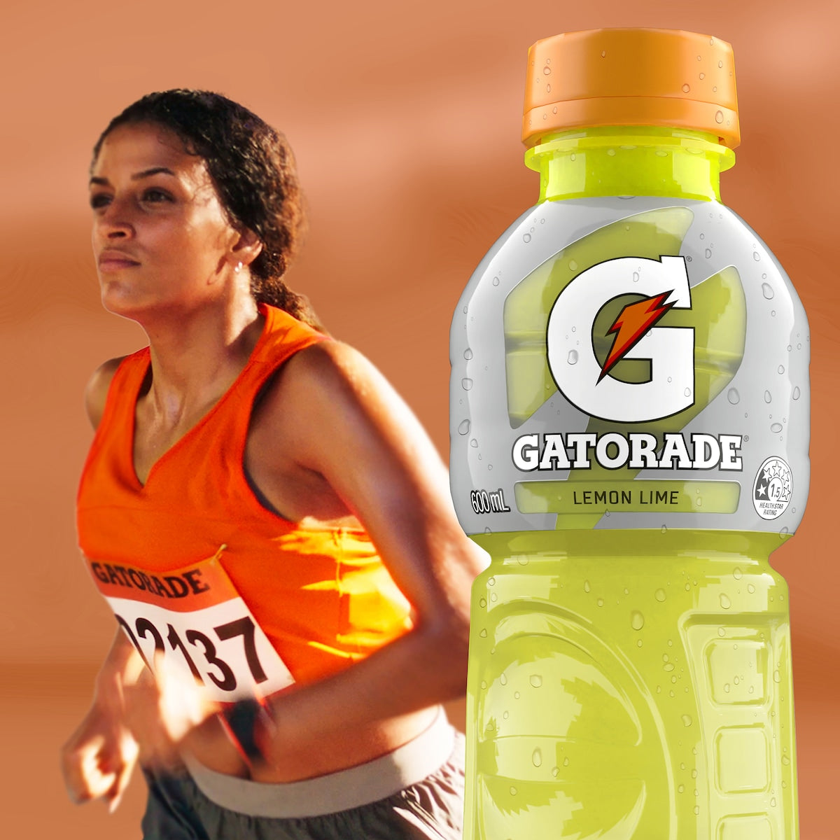 Gatorade Sports Drinks Lemon Lime Electrolyte Hydration 600ml