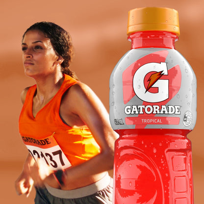 Gatorade Sports Drinks Tropical Electrolyte Hydration 600ml