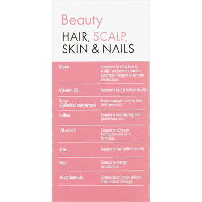 Nature's Way Beauty Hair Scalp Skin & Nails Tablets 60 Pack