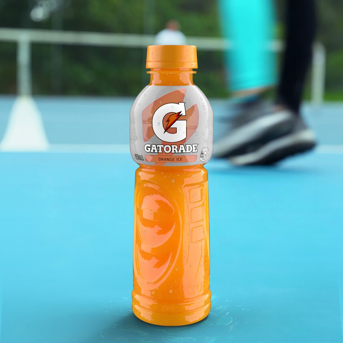 Gatorade Sports Drinks Orange Ice Electrolyte Hydration Bottle 600mL