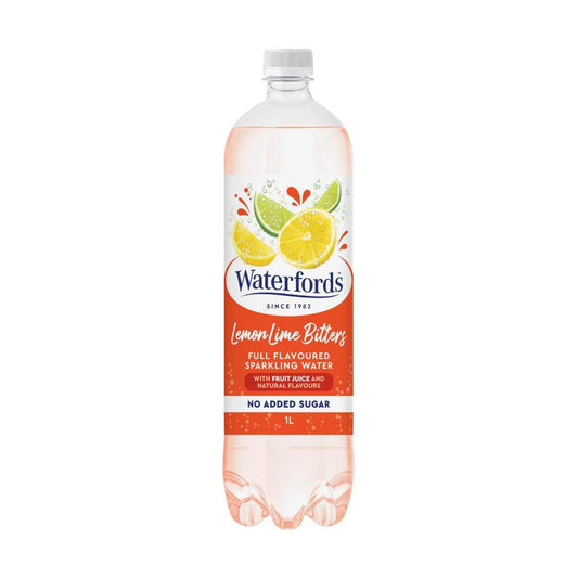 Waterfords Lemon Lime Bitter Sparkling Water - 1L