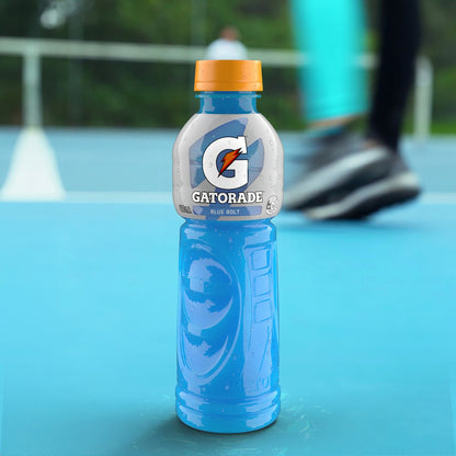 Gatorade Sports Drinks Blue Bolt Electrolyte Hydration Bottle 600mL