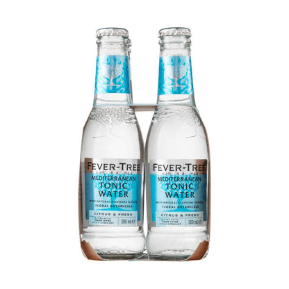 Fever-Tree Mediterranean Tonic Water 4x200ml - 4 pack