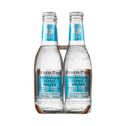 Fever-Tree Mediterranean Tonic Water 4x200ml - 4 pack