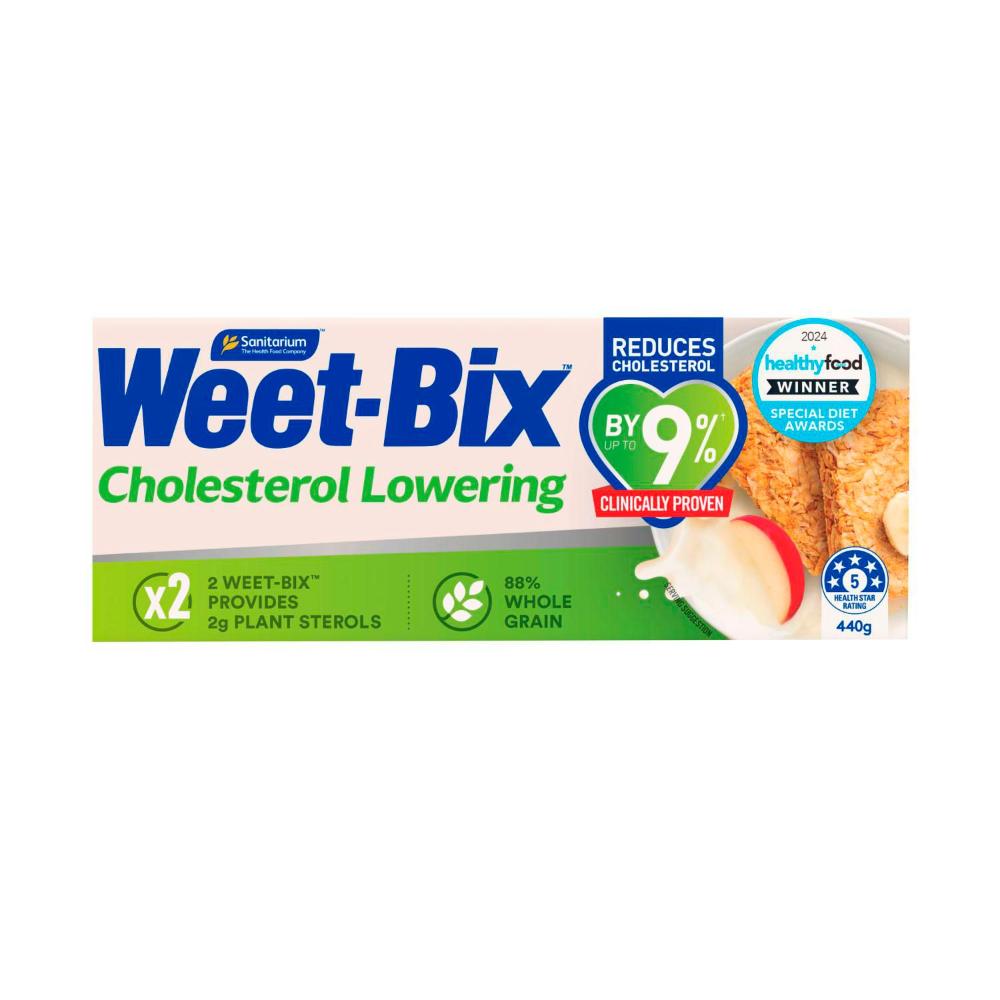 Sanitarium Weet-bix Cholesterol Lowering Breakfast Cereal - 440g