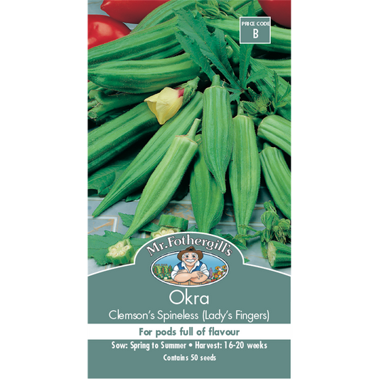 Mr Fothergill Lady S Finger Okra Seeds