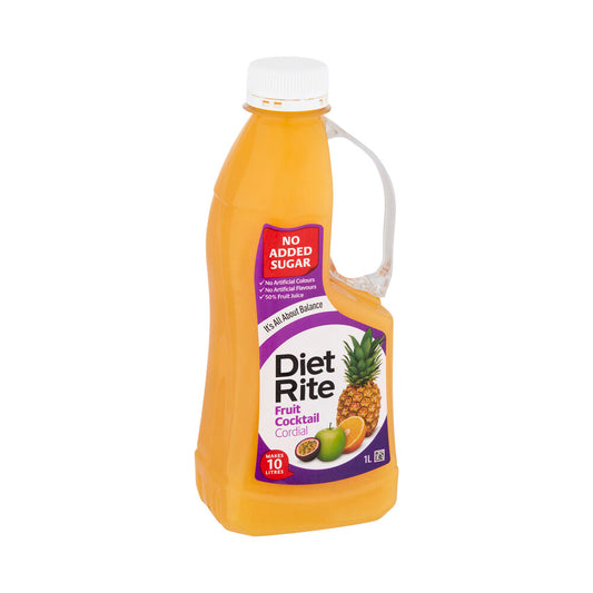 Diet Rite Fruit Cocktail Cordial - 1L